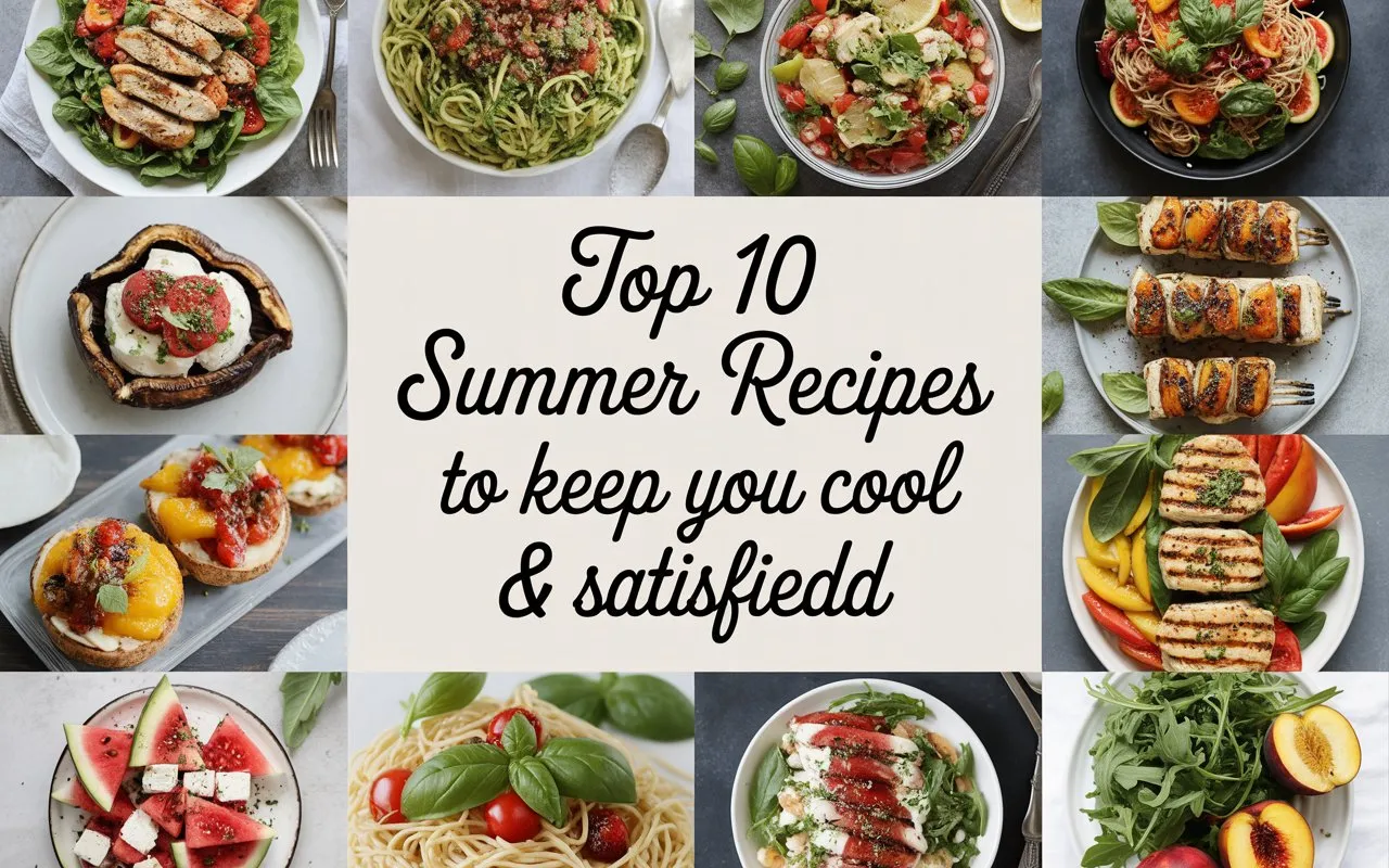 Top 10 Summer Dinner Recipes to Keep You Cool & Satisfied