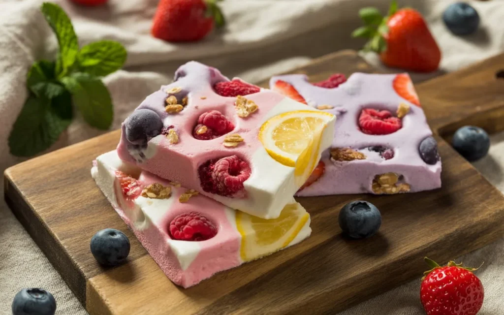 Frozen Yogurt Bark