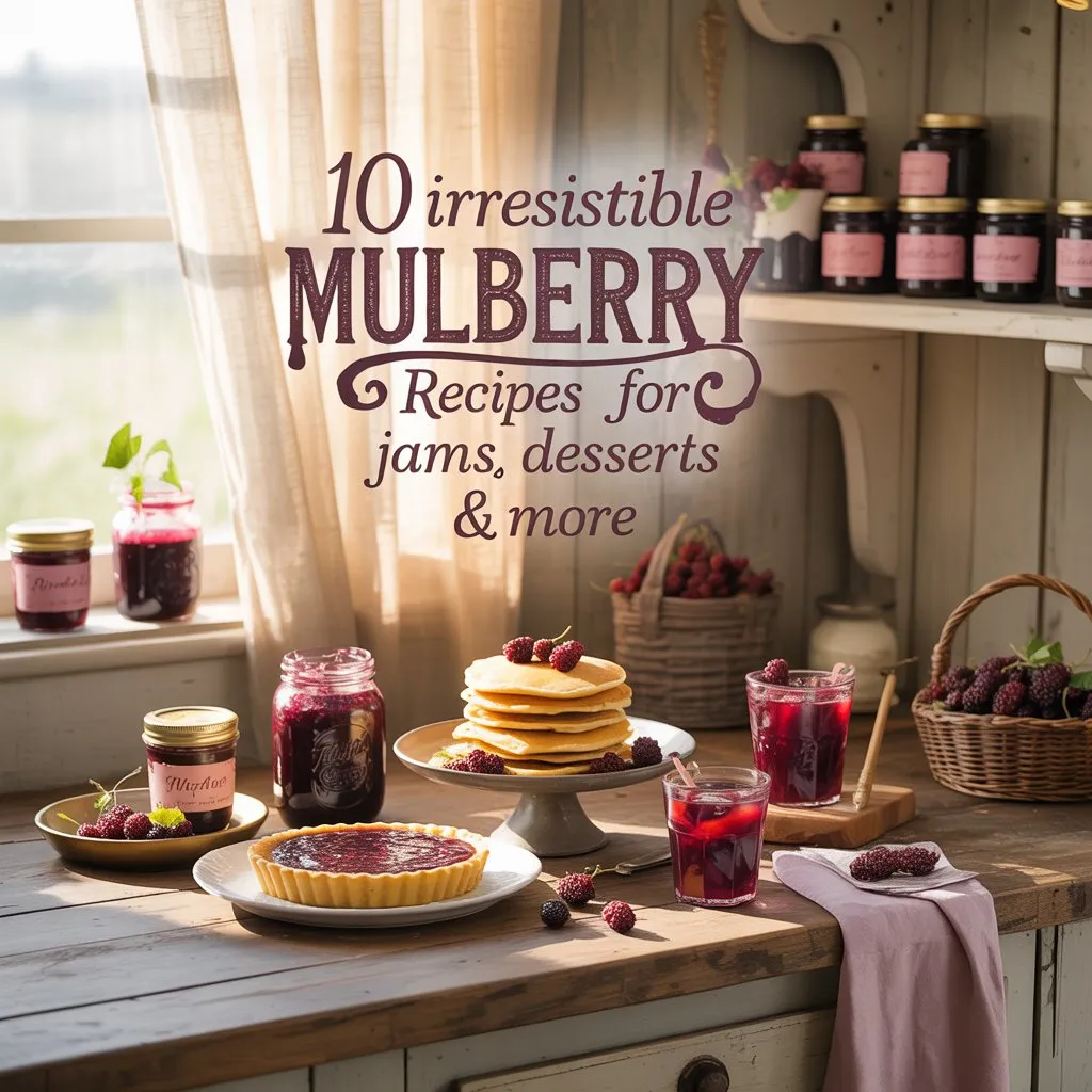 10 Irresistible Mulberry Recipes for Jams, Desserts & More