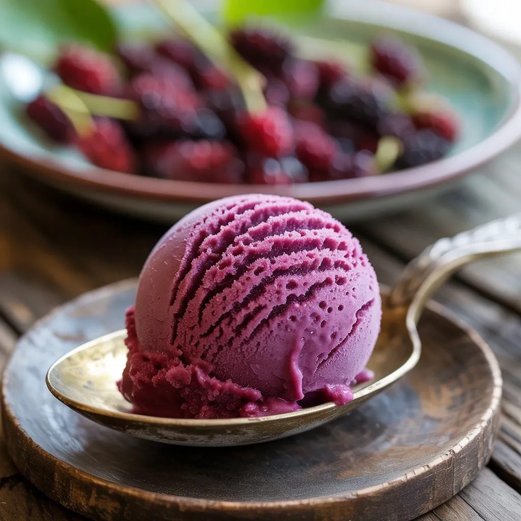 Mulberry Sorbet