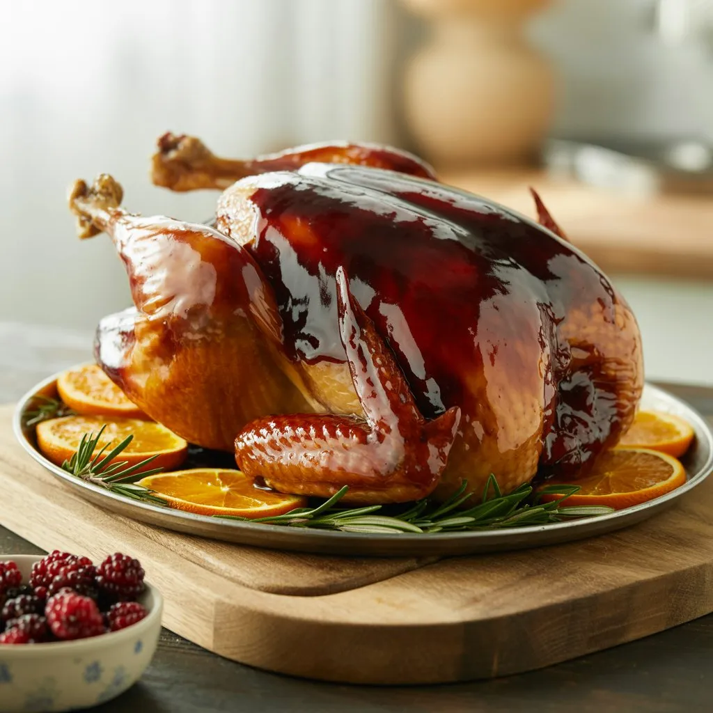 Mulberry-Glazed Chicken