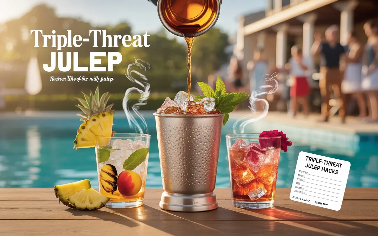 Reinventing the Mint Julep for Poolside, BBQs, and Kentucky Derby Parties