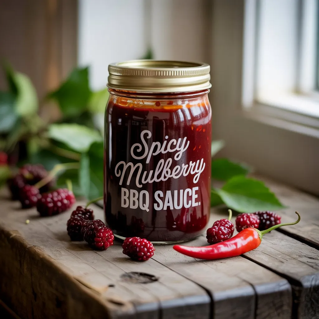 Spicy Mulberry BBQ Sauce