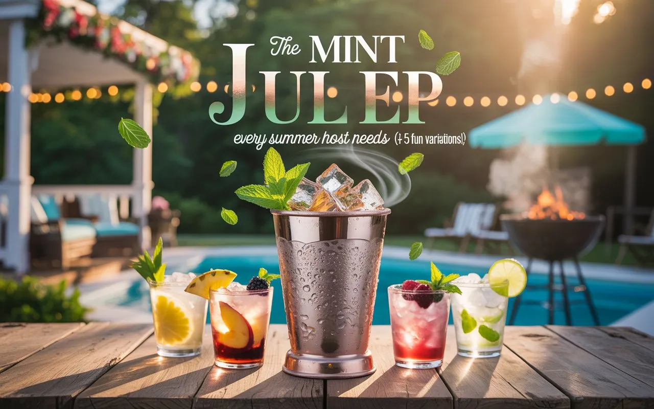 The Mint Julep Recipe Every Summer Host Needs (+ 5 Fun Variations!)
