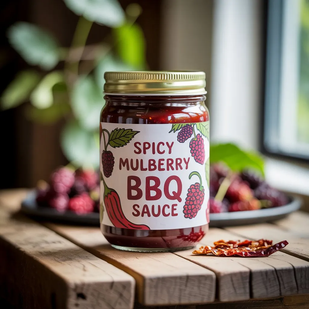 Spicy Mulberry BBQ Sauce