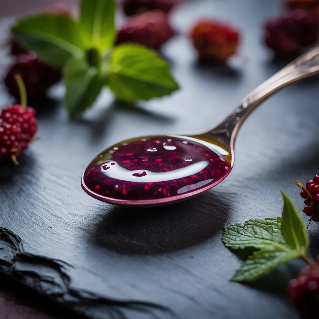 Mulberry Gastrique