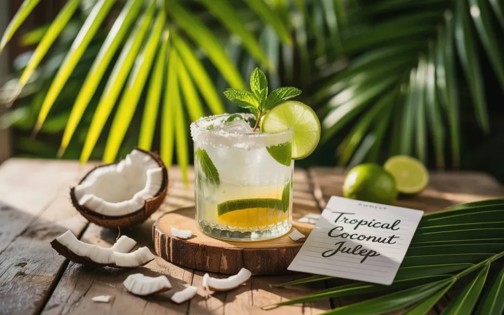 Tropical Coconut Julep Recipe
