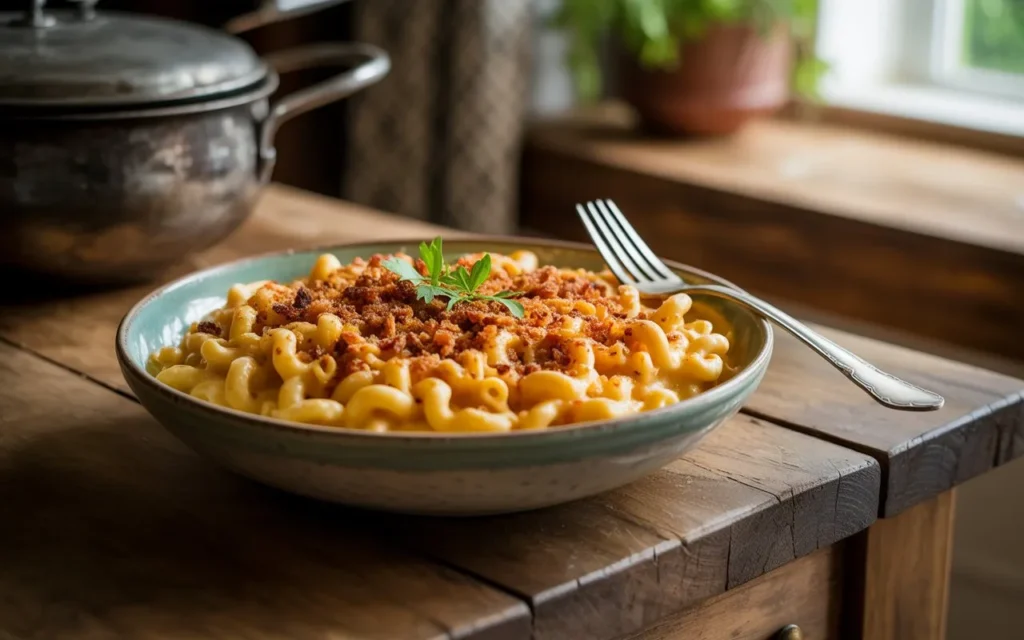 Vegan Smoked Mac and “Cheese