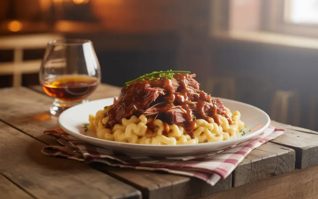 Brisket & Bourbon BBQ Mac