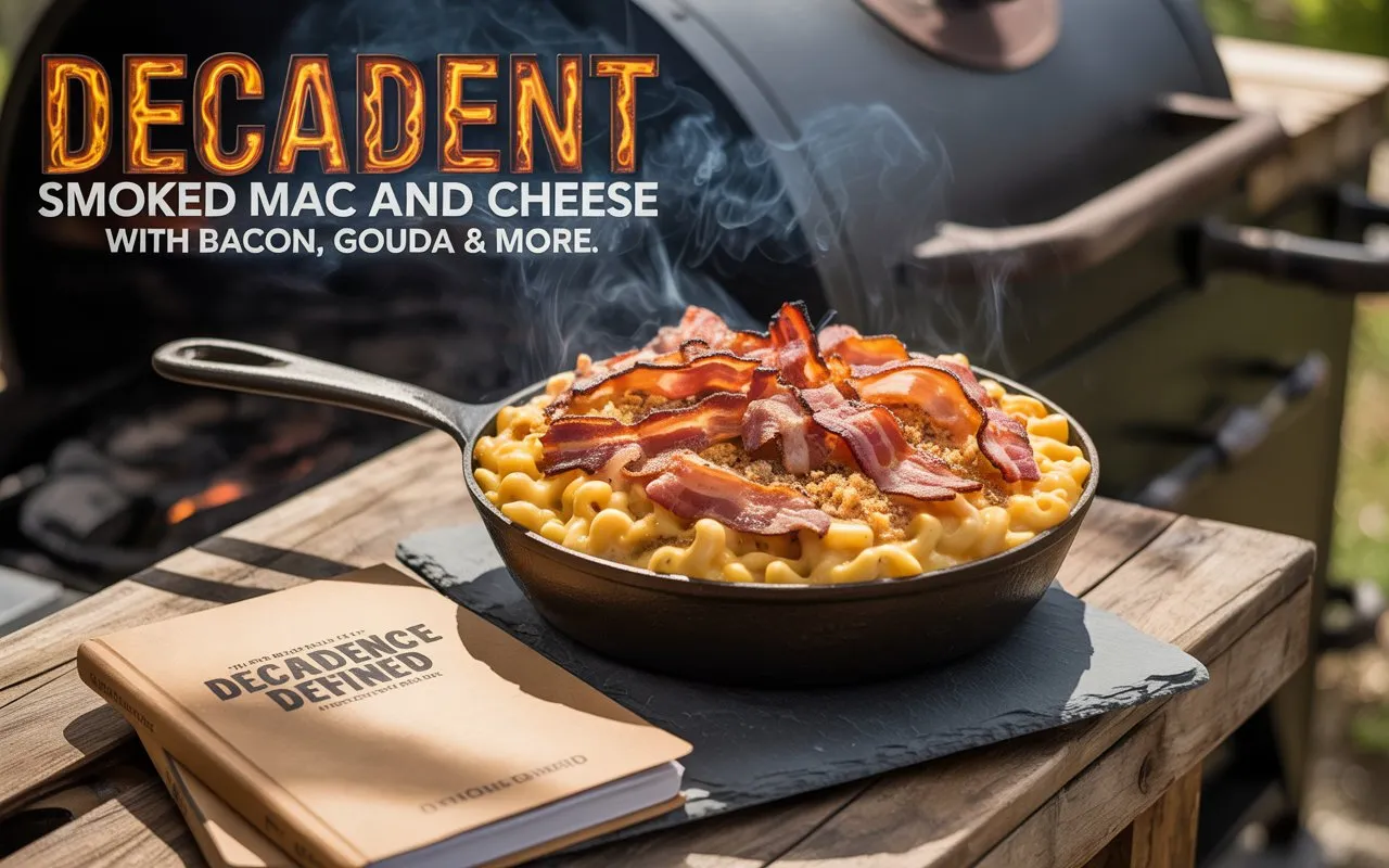 Decadent Smoked Mac and Cheese with Bacon, Gouda & More