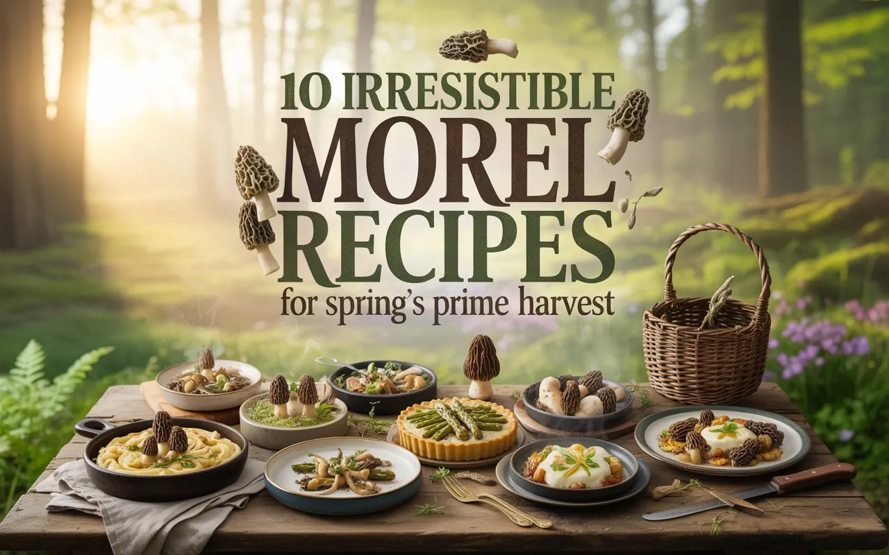 10 Irresistible Morel Mushroom Recipes for Spring’s Prime Harvest 🌱🍄