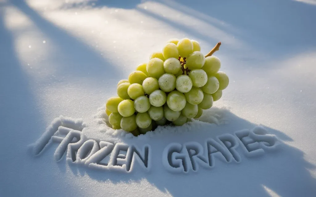 Frozen Grapes