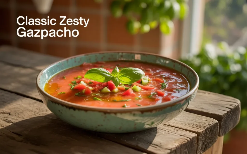 Classic Zesty Gazpacho