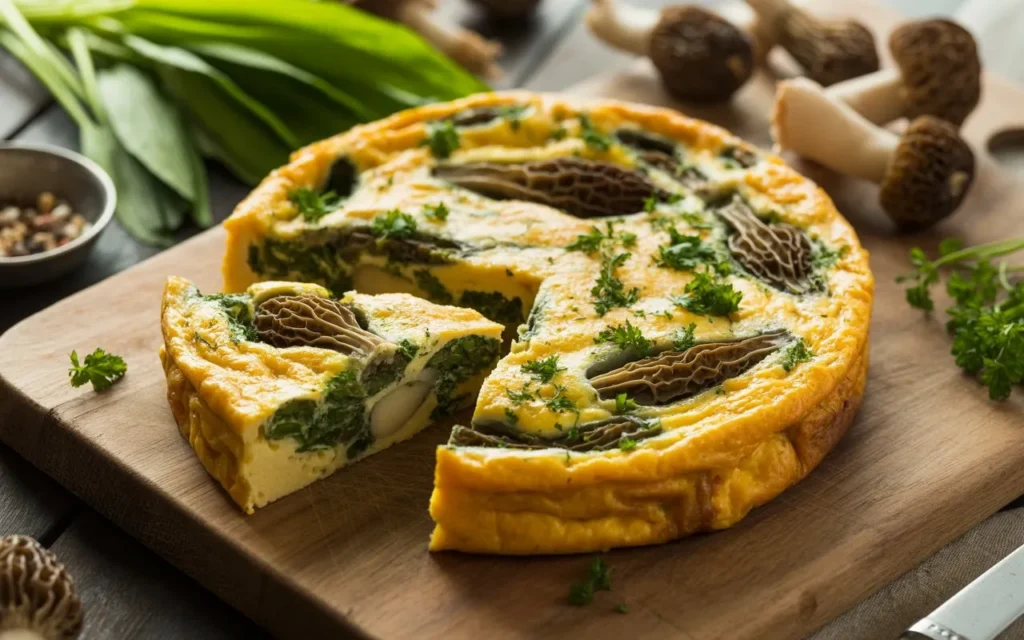 Morel & Ramp Frittata