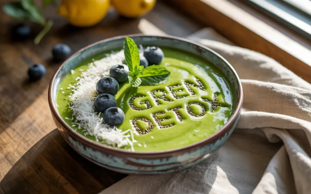 Green Detox Blender Soup