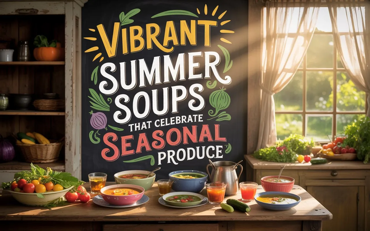 Vibrant Summer Soups That Celebrate Seasonal Produce