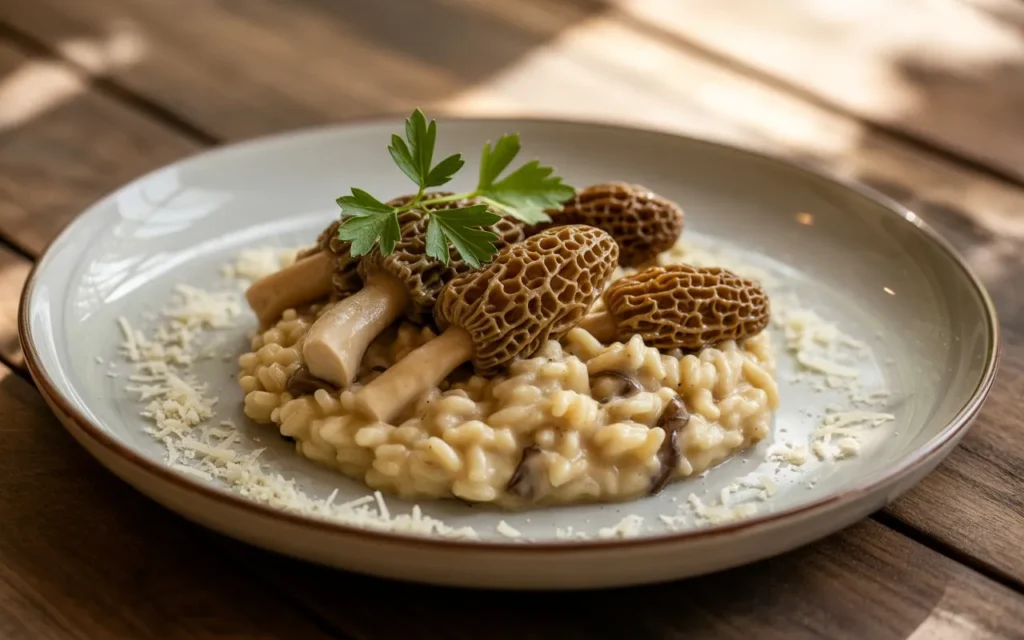 Classic Morel Risotto