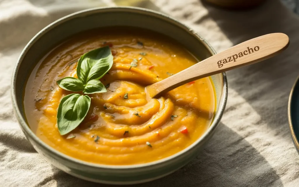 Golden Yellow Tomato Gazpacho