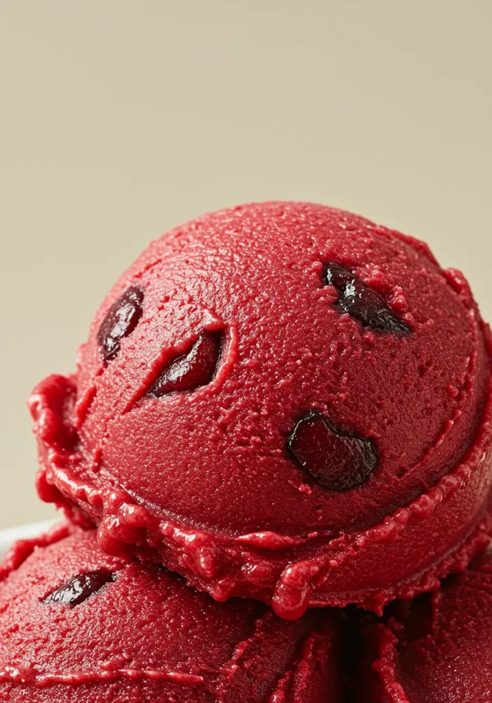 Fresh Cherry Sorbet