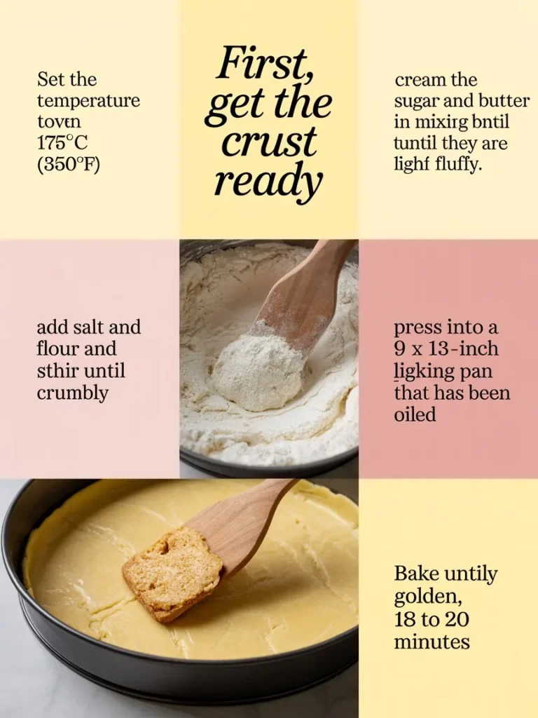 Set the oven temperature to 175°C (350°F).
Cream the sugar and butter in a mixing bowl until they are light and fluffy.
Add salt and flour and stir until crumbly.
Press into a 9 x 13-inch baking pan that has been oiled.
Bake until lightly golden, 18 to 20 minutes.