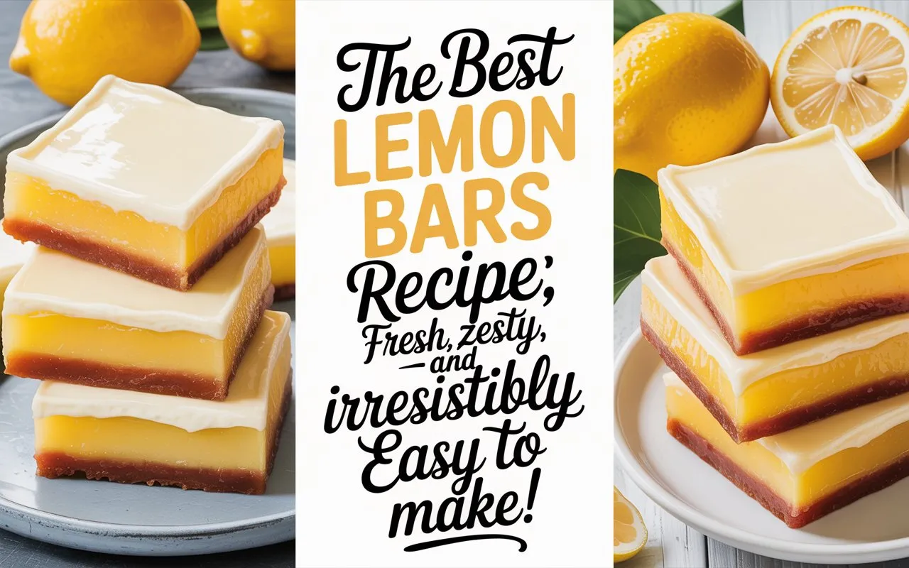 The Best Lemon Bars Recipe: Fresh, Zesty, and Irresistibly Easy to Make!
