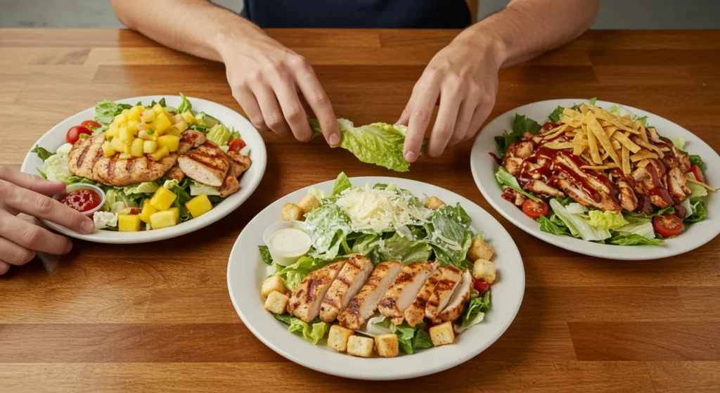 Comparing Tropical Chicken Salad with Mangos to Other Chicken Salads