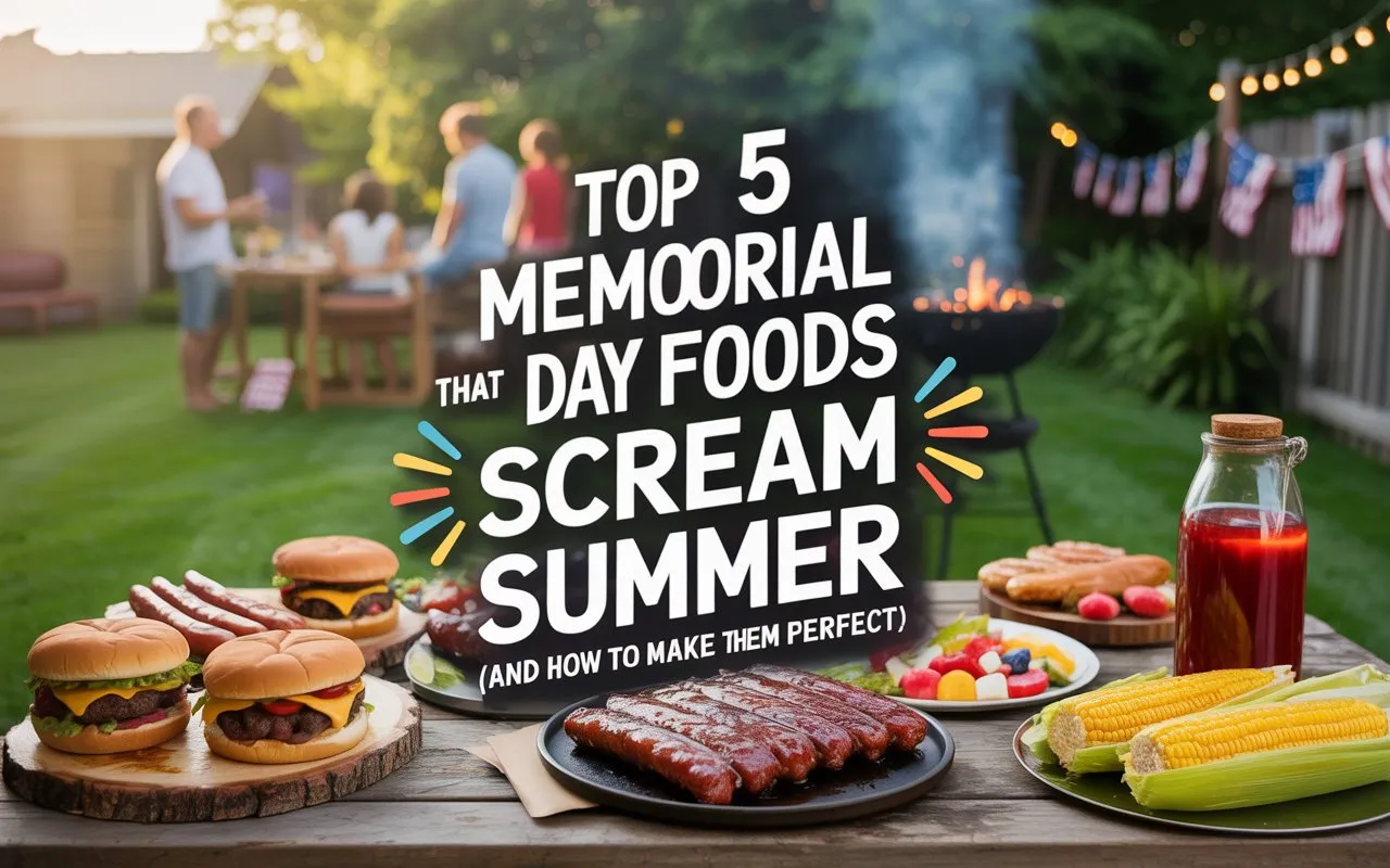Top 5 Memorial Day Foods That Scream Summer (and How to Make Them Perfect!)