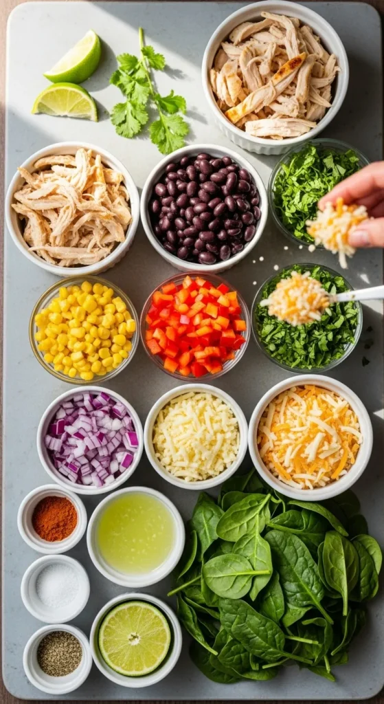 Baked Egg Rolls (Ingredients (12 egg rolls)