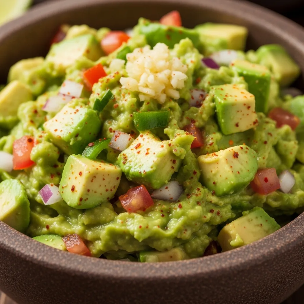 Guacamole with Garlic

