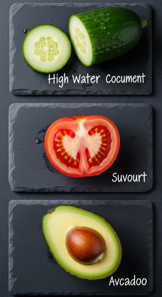 Cucumber-Tomato-Avocado Salad