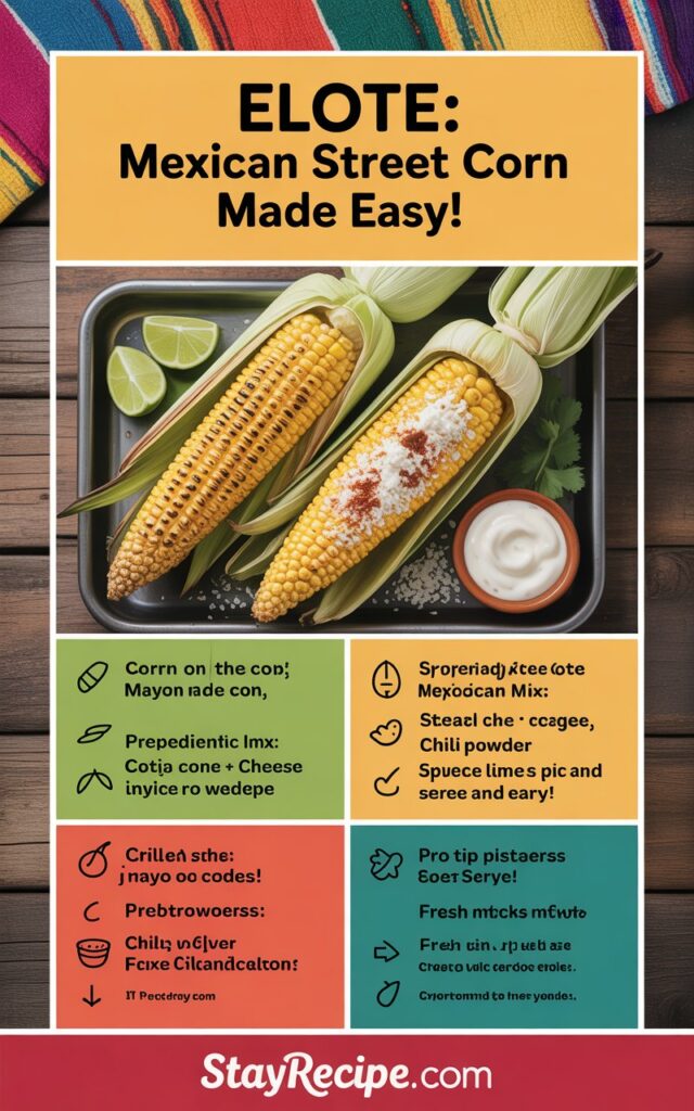 Elote Recipe
Mexican Street Corn
Summer Side Dishes
Grilled Corn Recipes
Cinco de Mayo Food Ideas
Corn on the Cob Recipes
Spicy Corn Snacks
Authentic Mexican Recipes
BBQ Side Dishes
Easy Street Food Recipes
Creamy Corn Topping
Summer Picnic Ideas
Party Appetizers
Toppings for Corn
Flavorful Corn Recipes