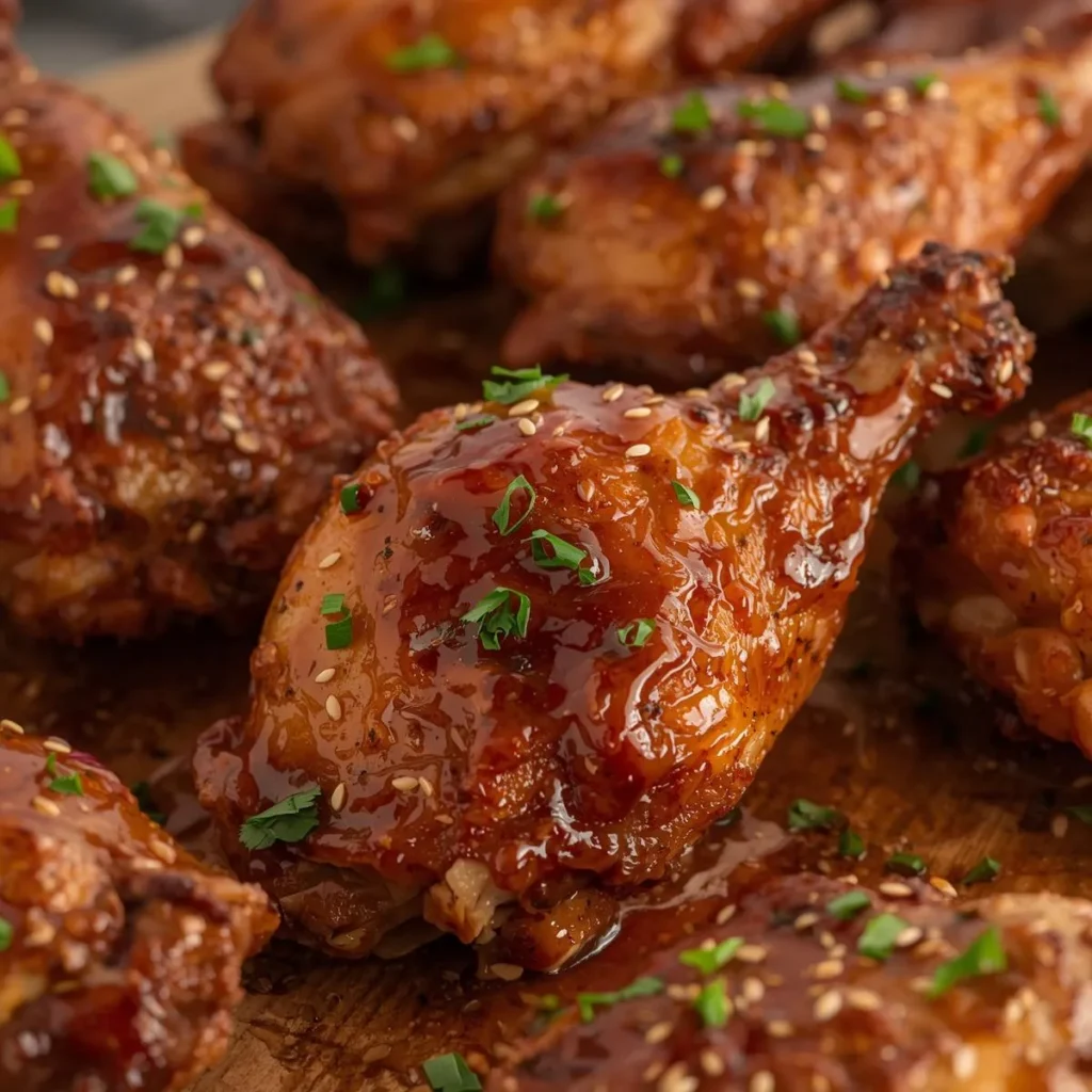 Air Fryer Honey Garlic Chicken Thighs