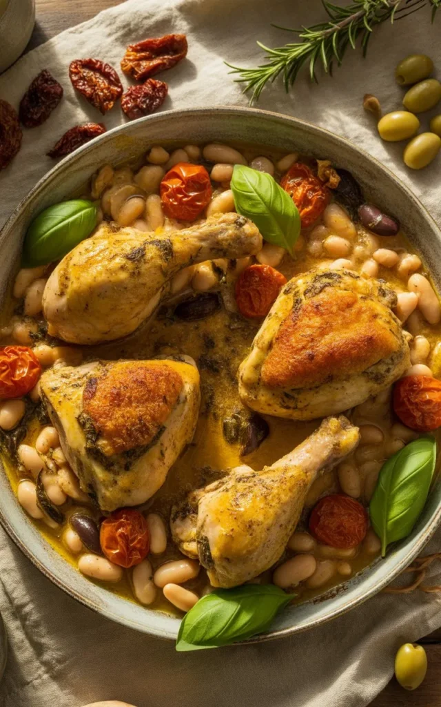 Baked Tuscan Chicken