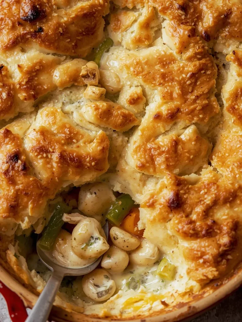 Bisquick Chicken Pot Pie Casserole