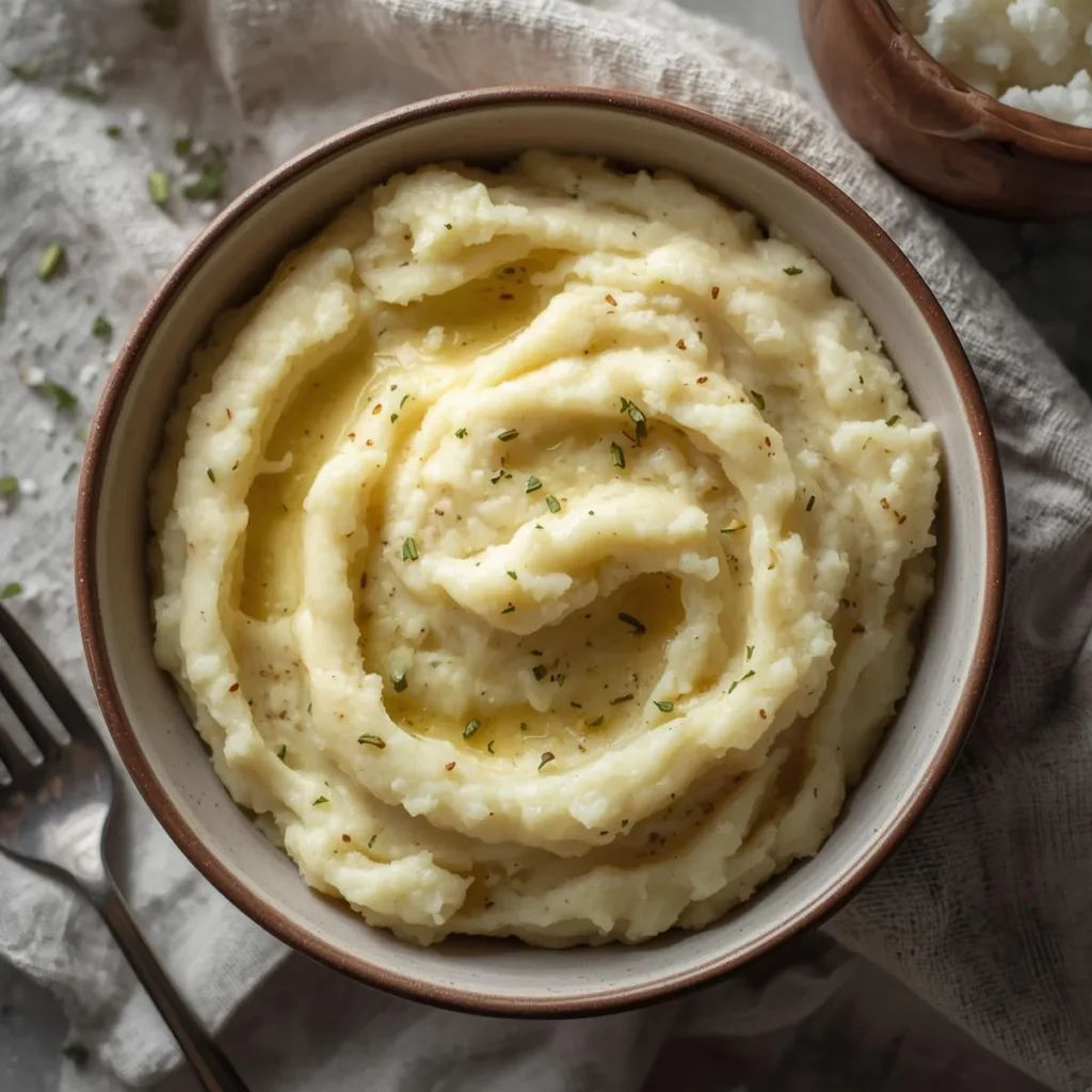 Cauliflower Mashed Potatoes Low Carb Option