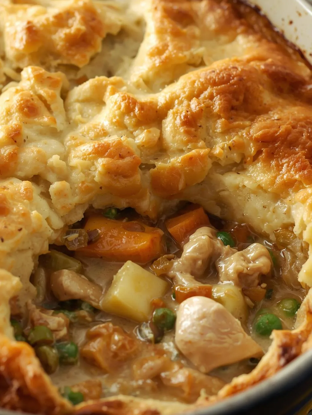 Easy Chicken Pot Pie Casserole—A Cozy, Family-Friendly Dinner