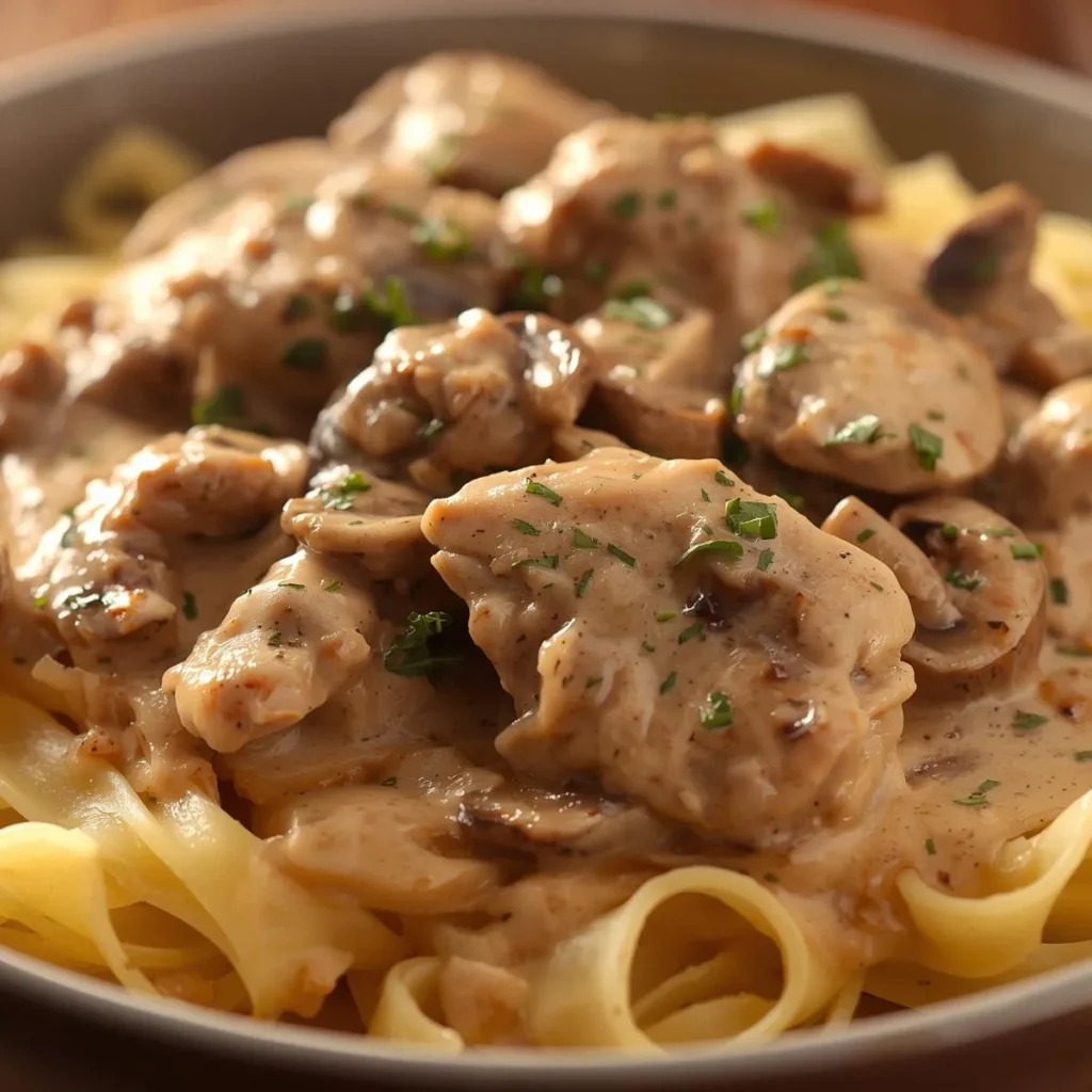 Chicken Stroganoff
