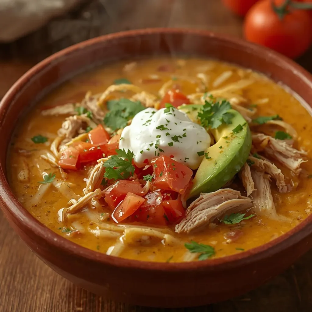 Creamy Chicken Tortilla Soup