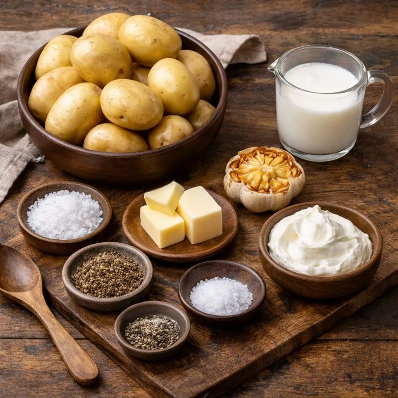 Creamy Mashed Potatoes Ingredients