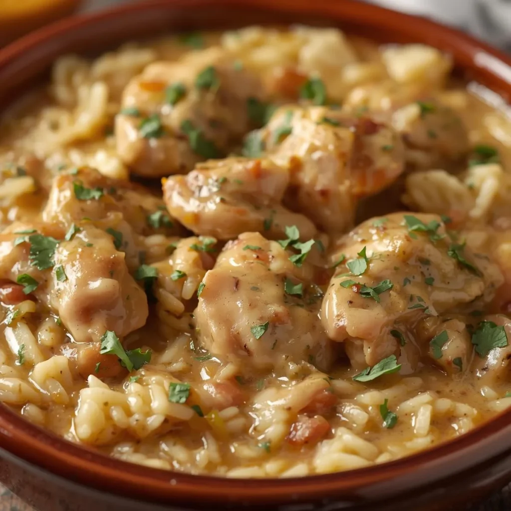 Creamy One Pot Chicken Rice