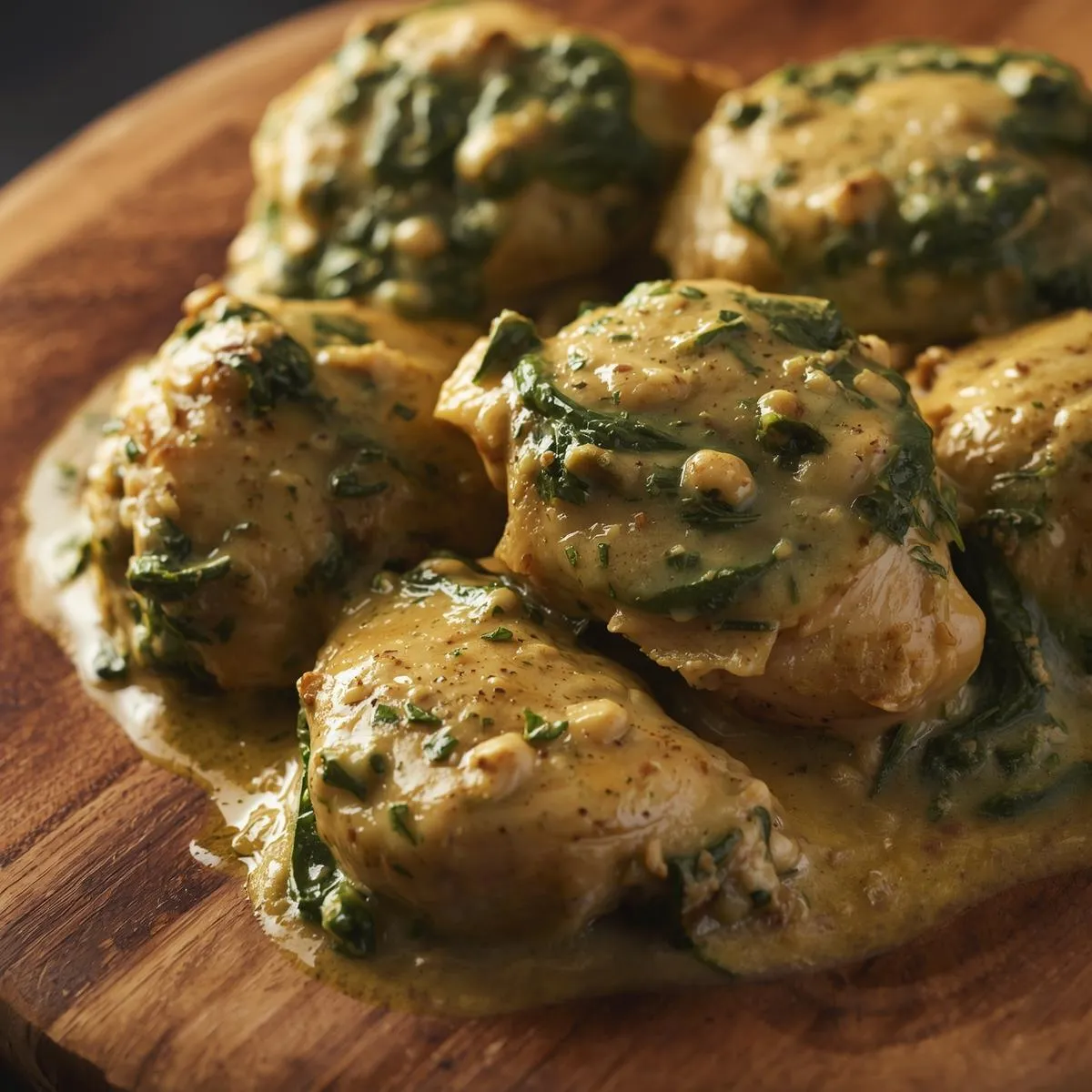 Absolute BEST Creamy Spinach Chicken | How To Make Creamy Spinach Chicken