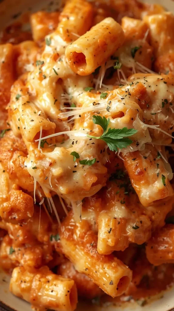 Extra Cheesy Three Cheese Ziti