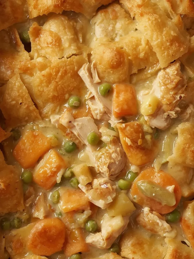 Gluten Free Chicken Pot Pie Casserole