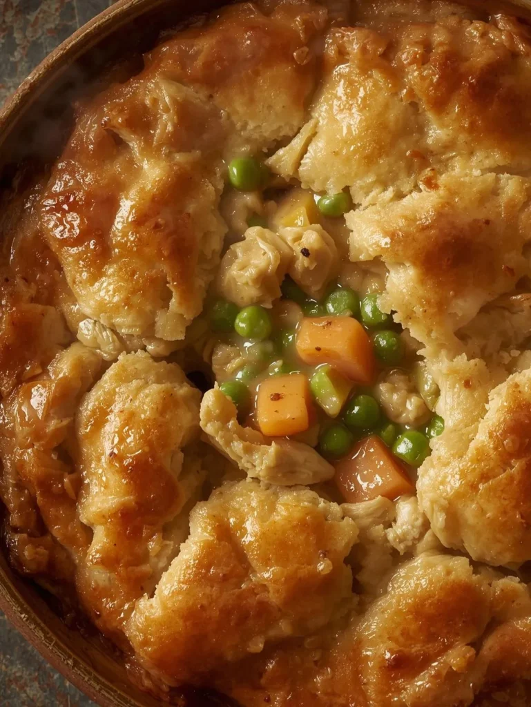 Healthy Chicken Pot Pie Casserole