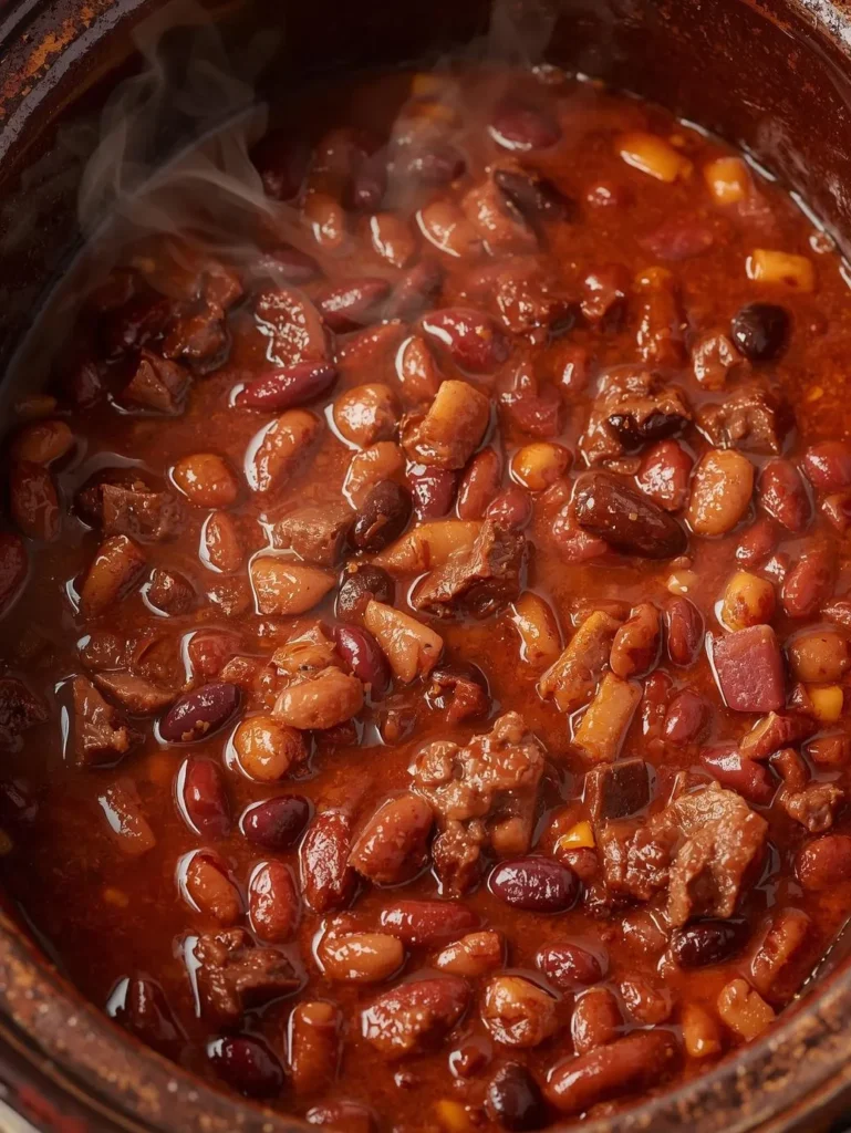 Healthy Slow Cooker Beef Chili