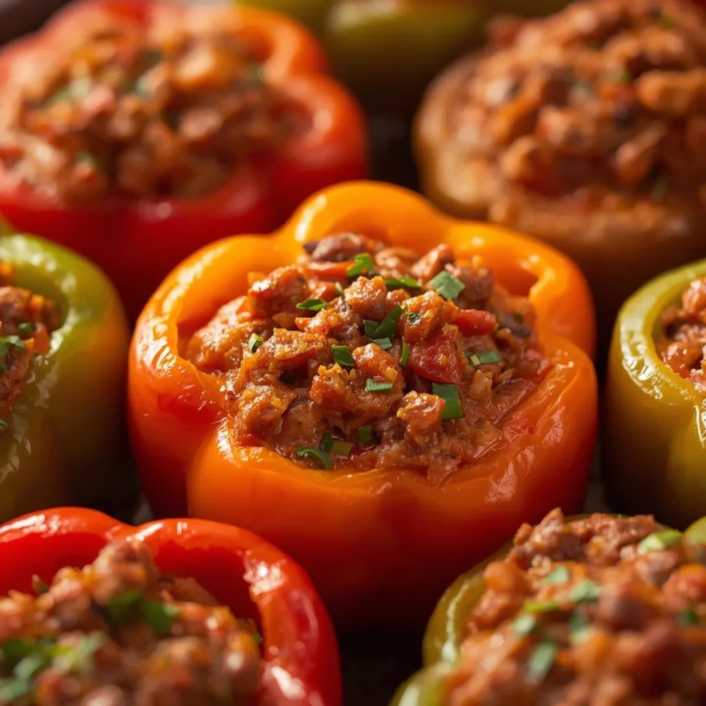 Healthy Stuffed Bell Peppers