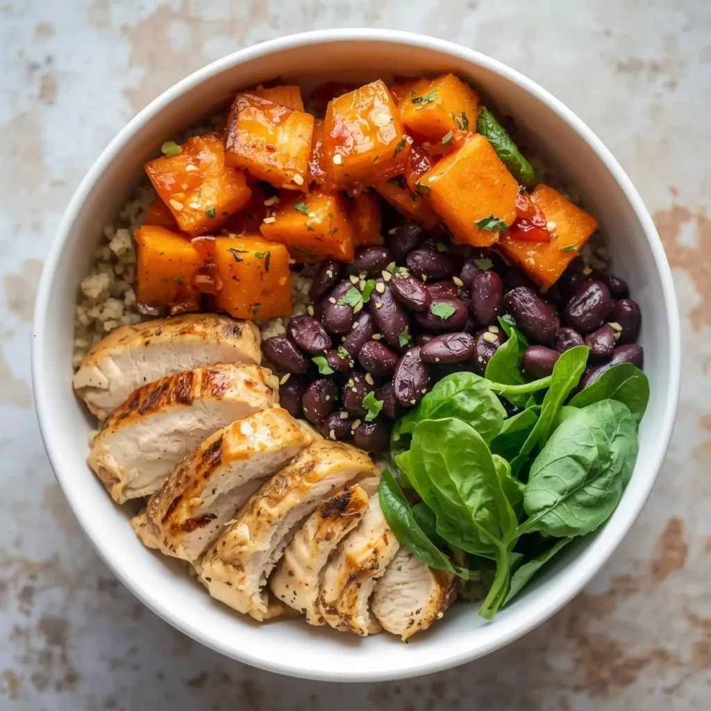 High Protein Meal Prep Power Bowl