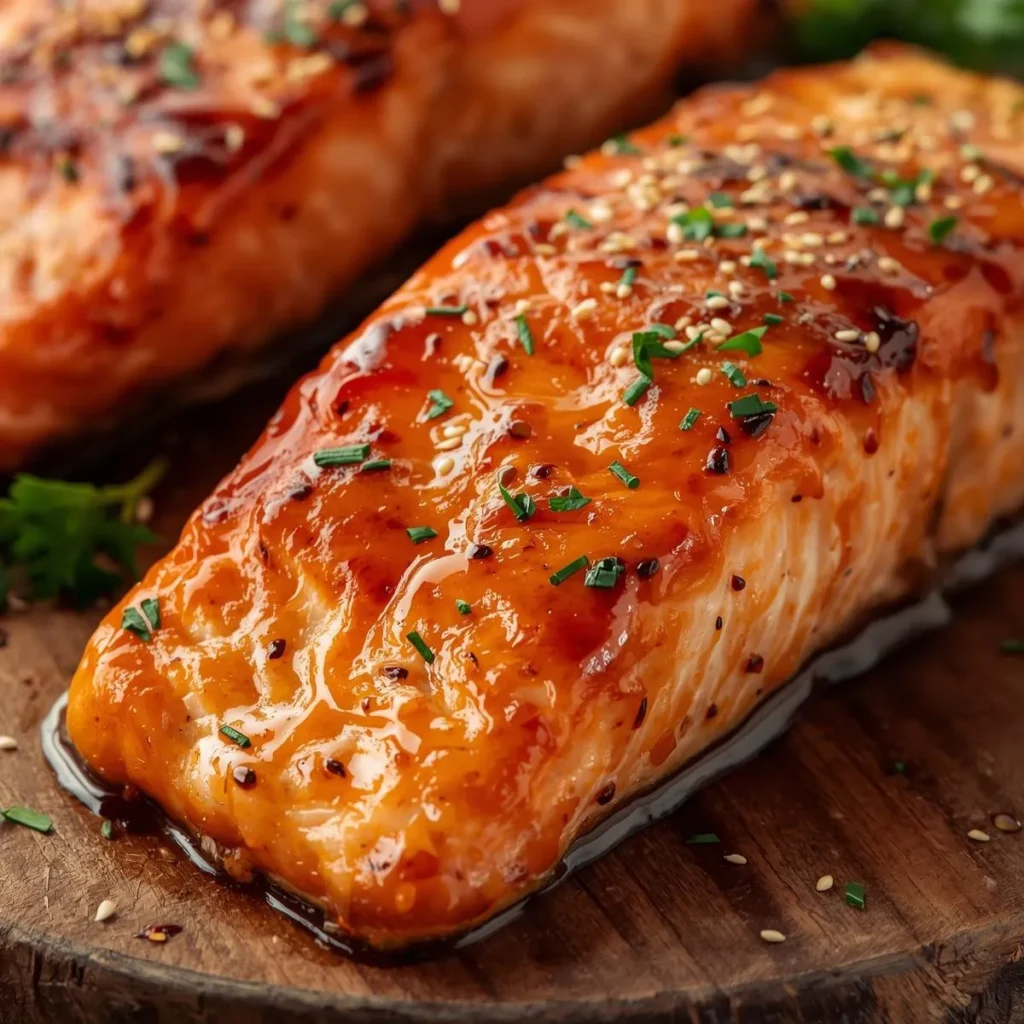 Honey Garlic Butter Salmon