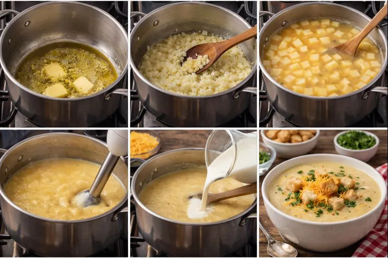 Instructions Creamy Potato Soup