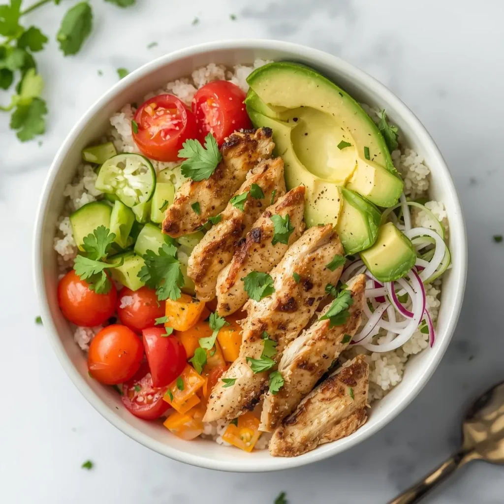 Low Carb Cauliflower Rice Bowl